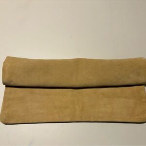 Chic Tan Suede Laptop Sleeve